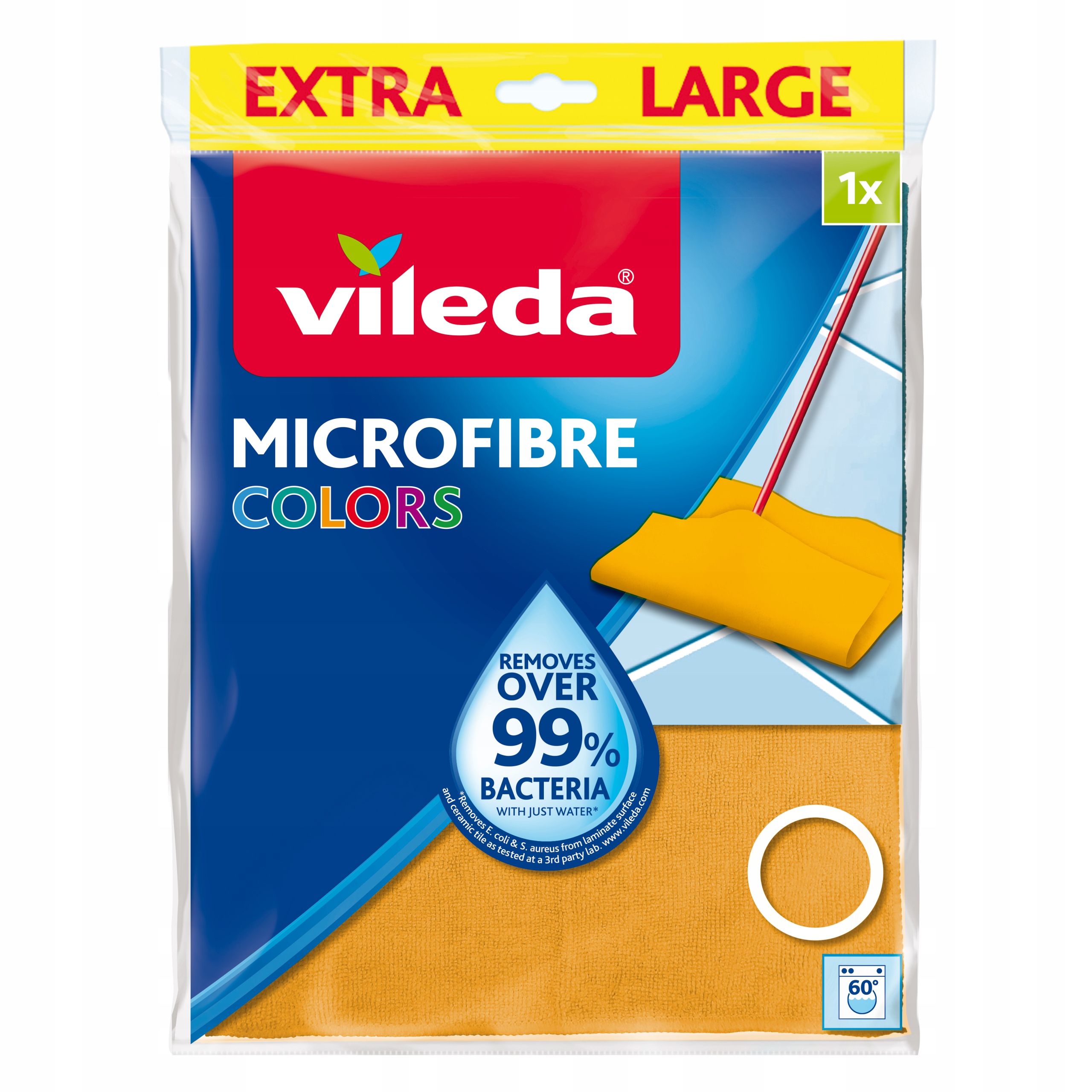 Ścierka do podłogi Vileda Microfibre Colors 1 szt. - obrazek 5