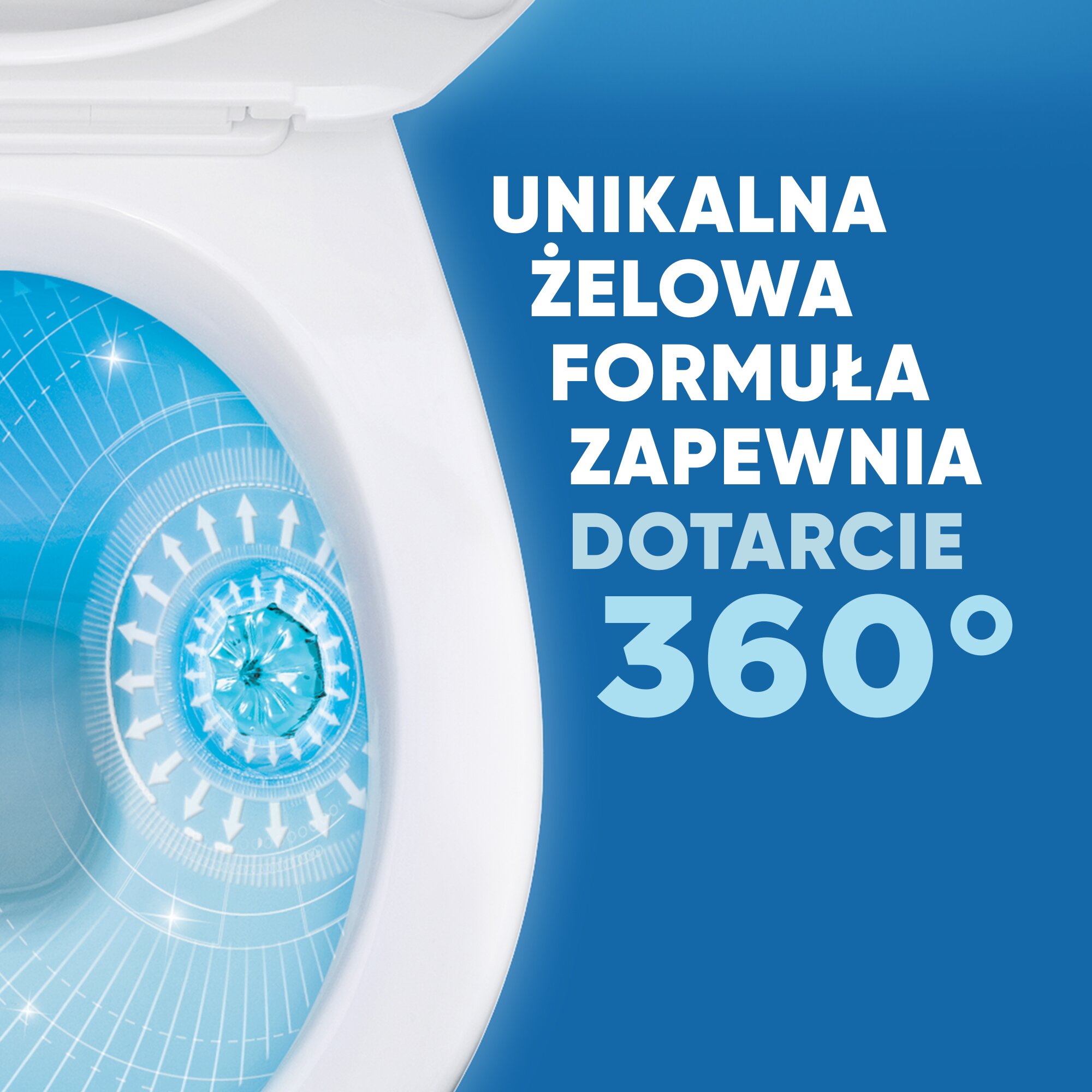 Duck Krążki żelowe i aplikator do toalety Lawenda - obrazek 4