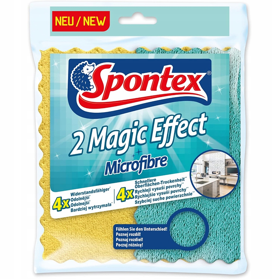 Ścierka z mikrofibry Spontex Magic Effect - obrazek 4