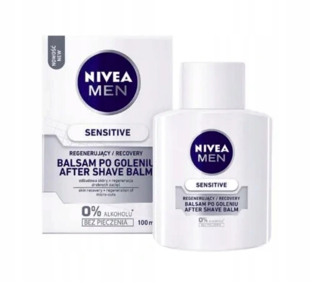 NIVEA Men Sensitive łagodzący balsam po goleniu 100ml - obrazek 14