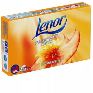 Lenor Summer Breeze chusteczki zapachowe do suszarki 34 sztuk