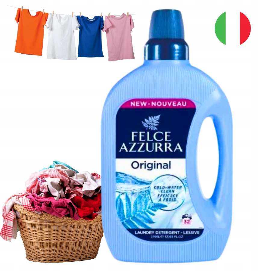 Felce Azzurra Classico płyn do prania uniwersalny 1,595l 32 prania - obrazek 5