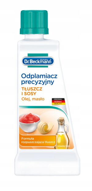 Odplamiacz precyzyjny do tłuszczu i sosów Dr. Beckmann 50ml