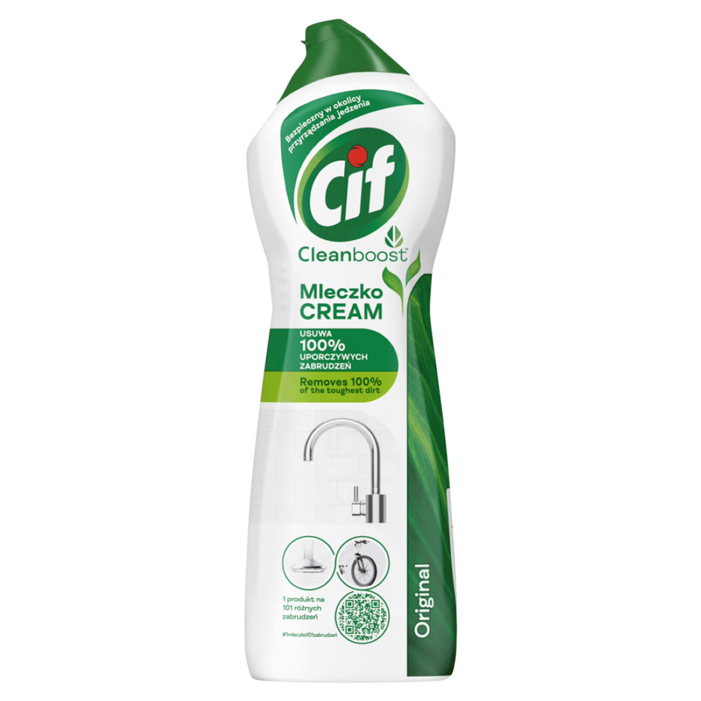 Mleczko do czyszczenia CIF Cream Original 780 ml - obrazek 2