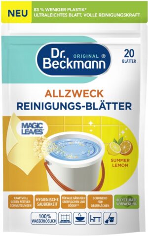 Dr. Beckmann Summer Lemon Uniwersalne Listki Czyszczące 20 szt.