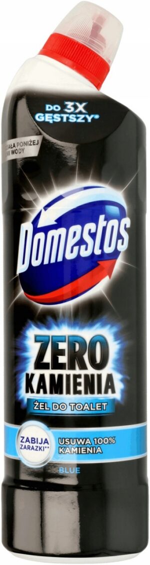 Domestos Zero Kamienia Blue 750ml żel do WC Niebieski