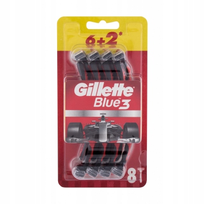 Gillette Blue3 Plus Jednorazowe maszynki do golenia dla mężczyzn, 8 sztuk - obrazek 3