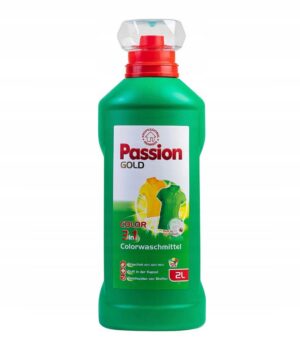 Żel do Prania Kolorowych Ubrań Tkanin Passion Gold 3w1 55 Prań 2 l