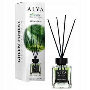 Alya Green Forest 100 ml – odświeżacz zapachowy z patyczkami leśny