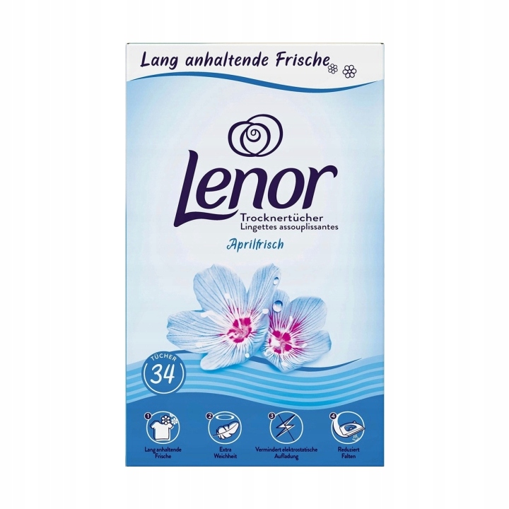Chusteczki do prania zapachowe Lenor 34 szt.