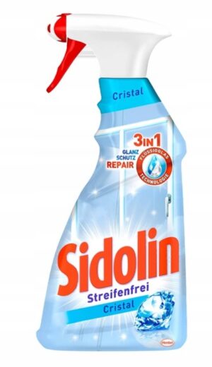 Sidolin Streifenfrei Cristal płyn do mycia szyb Glanz Repair 3in1 500ml