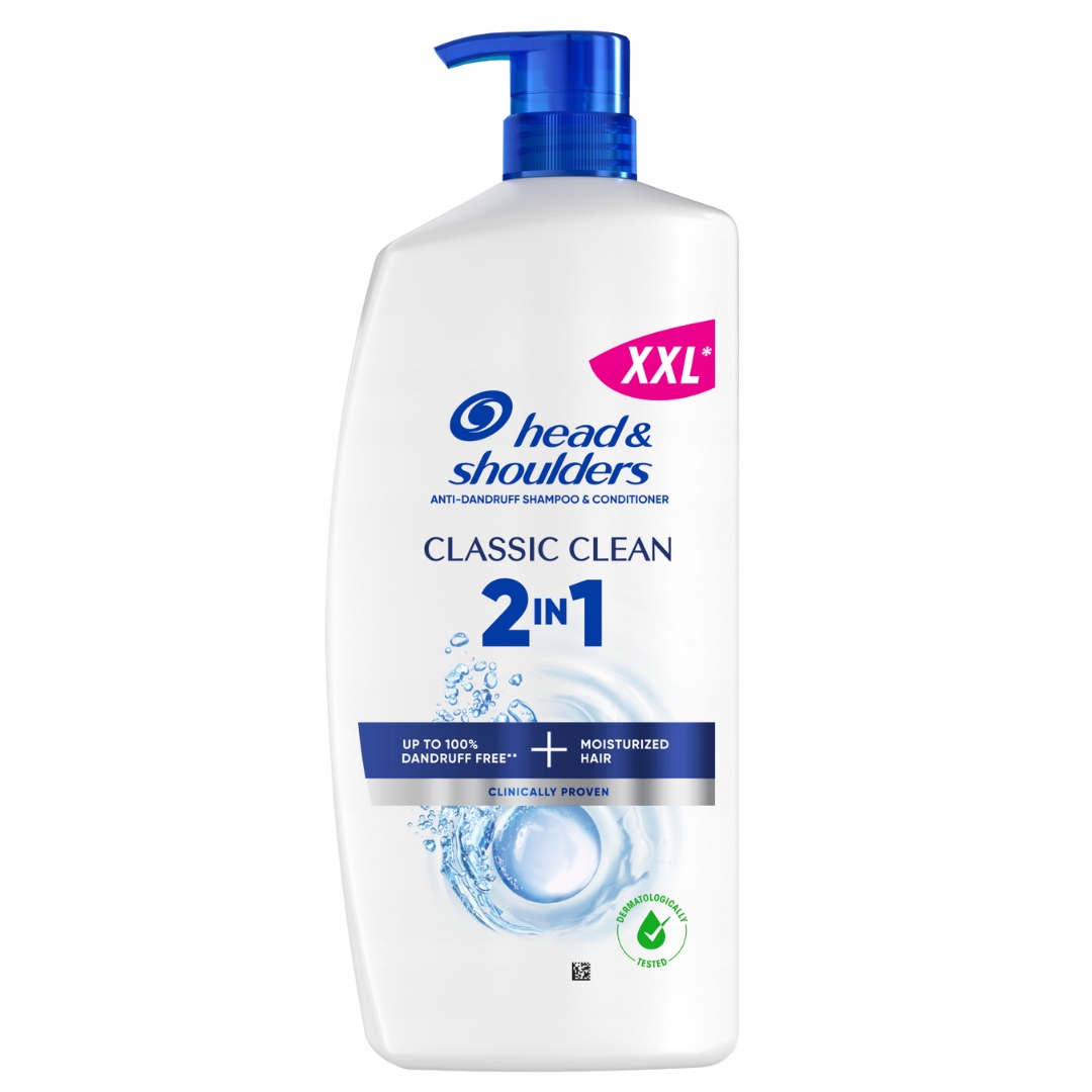 Head & Shoulders Classic Clean Szampon Przeciwłupieżowy z Odżywką 2w1