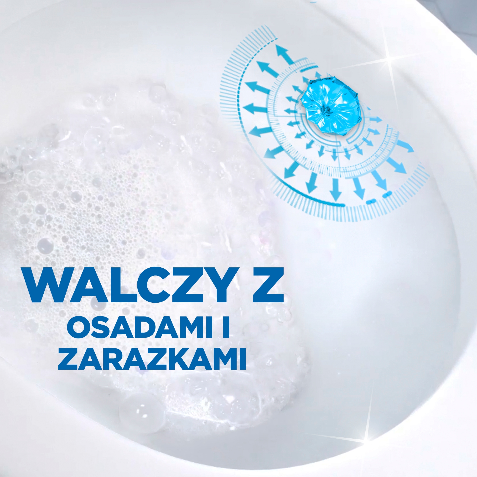Duck Krążki żelowe i aplikator do toalety Lawenda - obrazek 5
