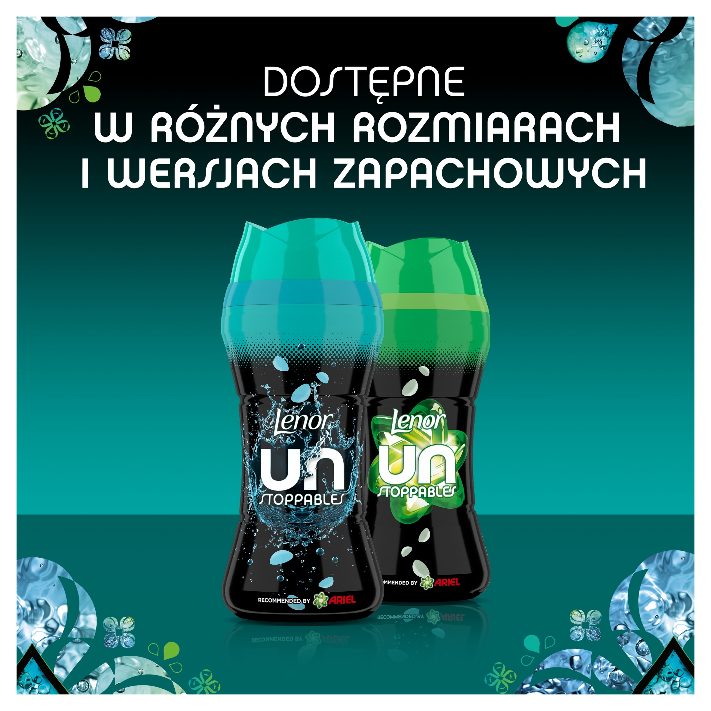 Lenor Unstoppables Fresh Perełki zapachowe do prania 270g - obrazek 4