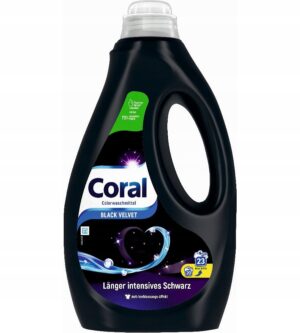 Żel do prania czarnego Coral 1,15 l 23 prania z Niemiec DE
