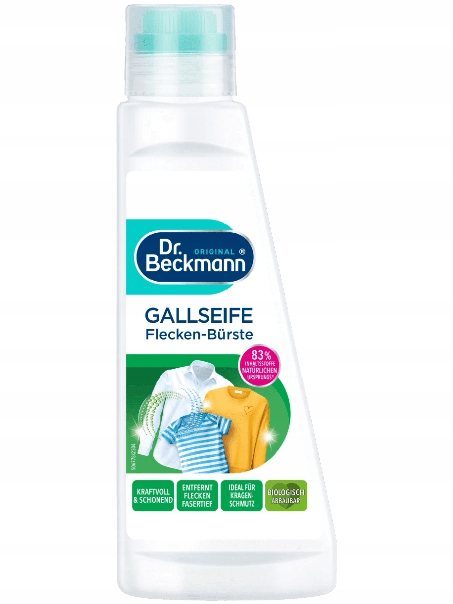 Dr Beckmann Odplamiacz galasowy ze szczoteczką 250 ml do Ubrań Uniwersalny - obrazek 3