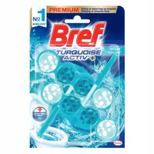Bref Blue 2x50g kulki barwiące wodę do WC
