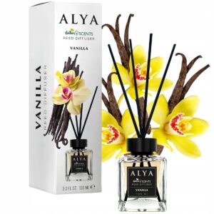 Alya patyczki zapachowe Nature's Scents Vanilla o zapachu waniliowym 100ml