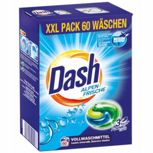 Dash Alpen Kapsułki do Prania Uniwersalne 1,494kg 60szt
