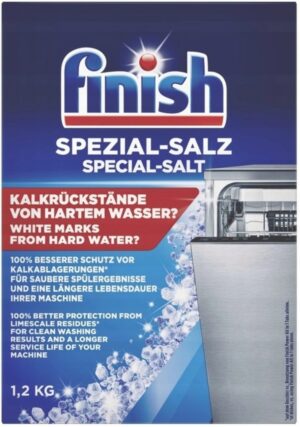 Finish Sól do Zmywarki 1,2 kg – gruboziarnista ochrona przed kamieniem