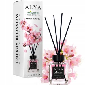 Alya Pachnące Patyczki Zapachowe Odświeżacz Powietrza Cherry Blossom 100ml
