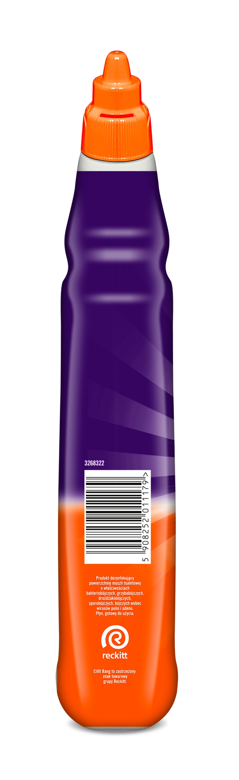 Cillit Bang żel do WC kamień i brud 750 ml - obrazek 6