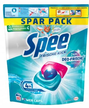 Spee Power Caps Fresh Frische-Kick kapsułki do prania 60 szt