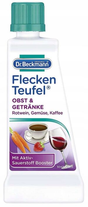 Dr. Beckmann odplamiacz w proszku 50 g wino kawa owoce warzywa odbarwiacz
