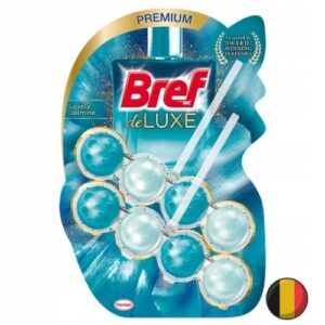 Bref De Luxe Kostka Zawieszka do Toalety WC Czarujący Jaśmin 2 x 50 g