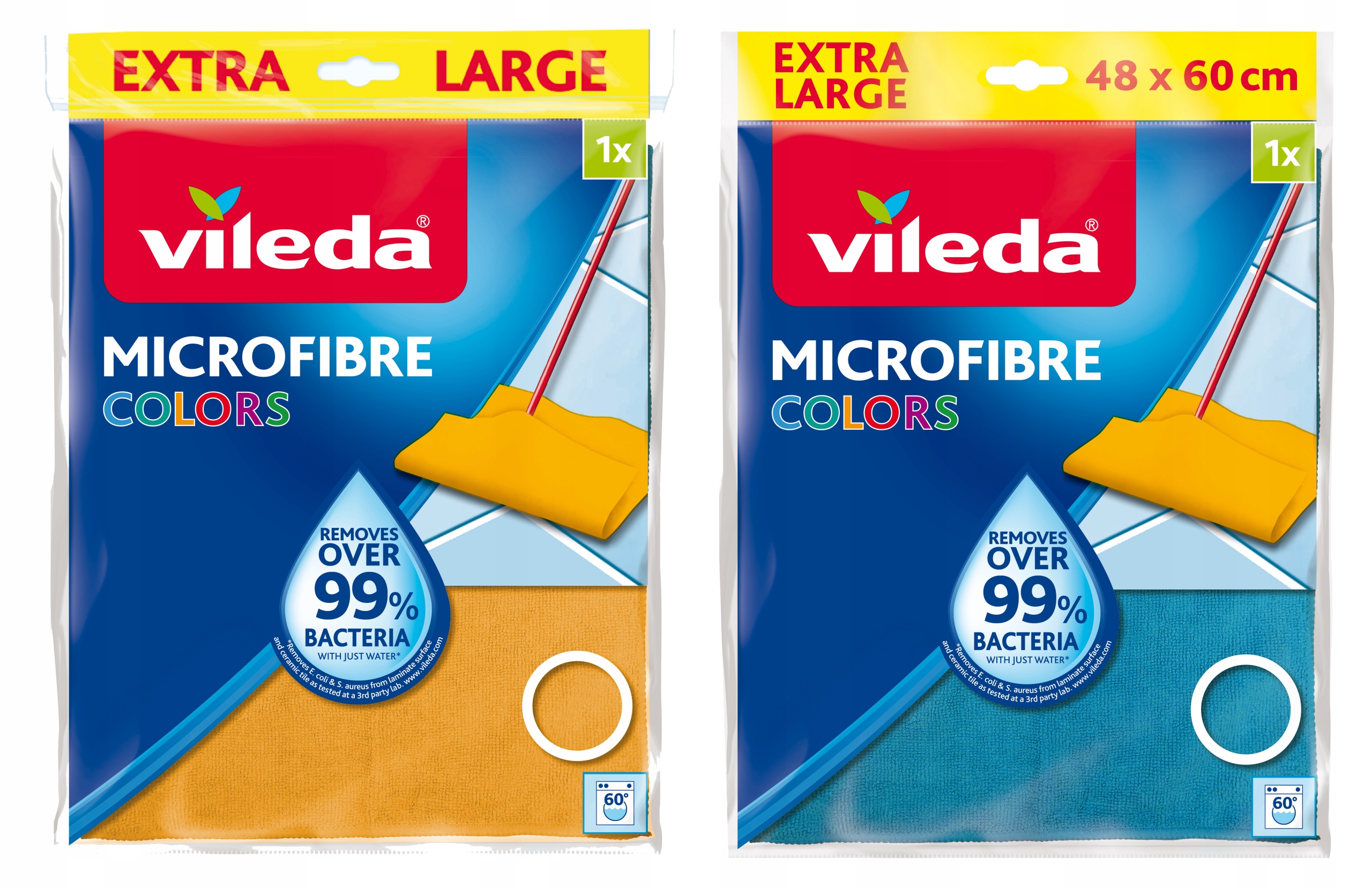 Ścierka do podłogi Vileda Microfibre Colors 1 szt. - obrazek 7