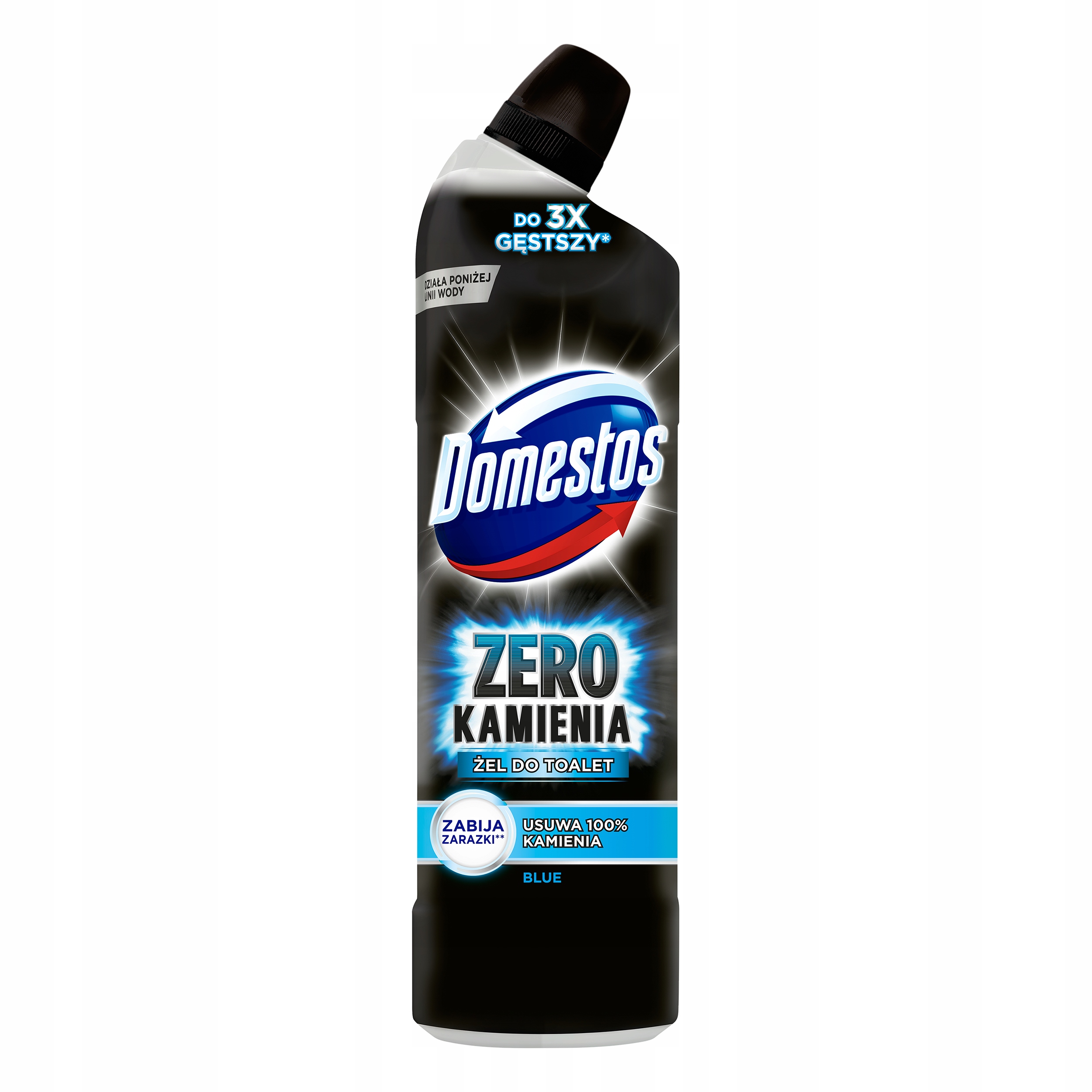 Domestos Zero Kamienia Blue 750ml żel do WC Niebieski - obrazek 2