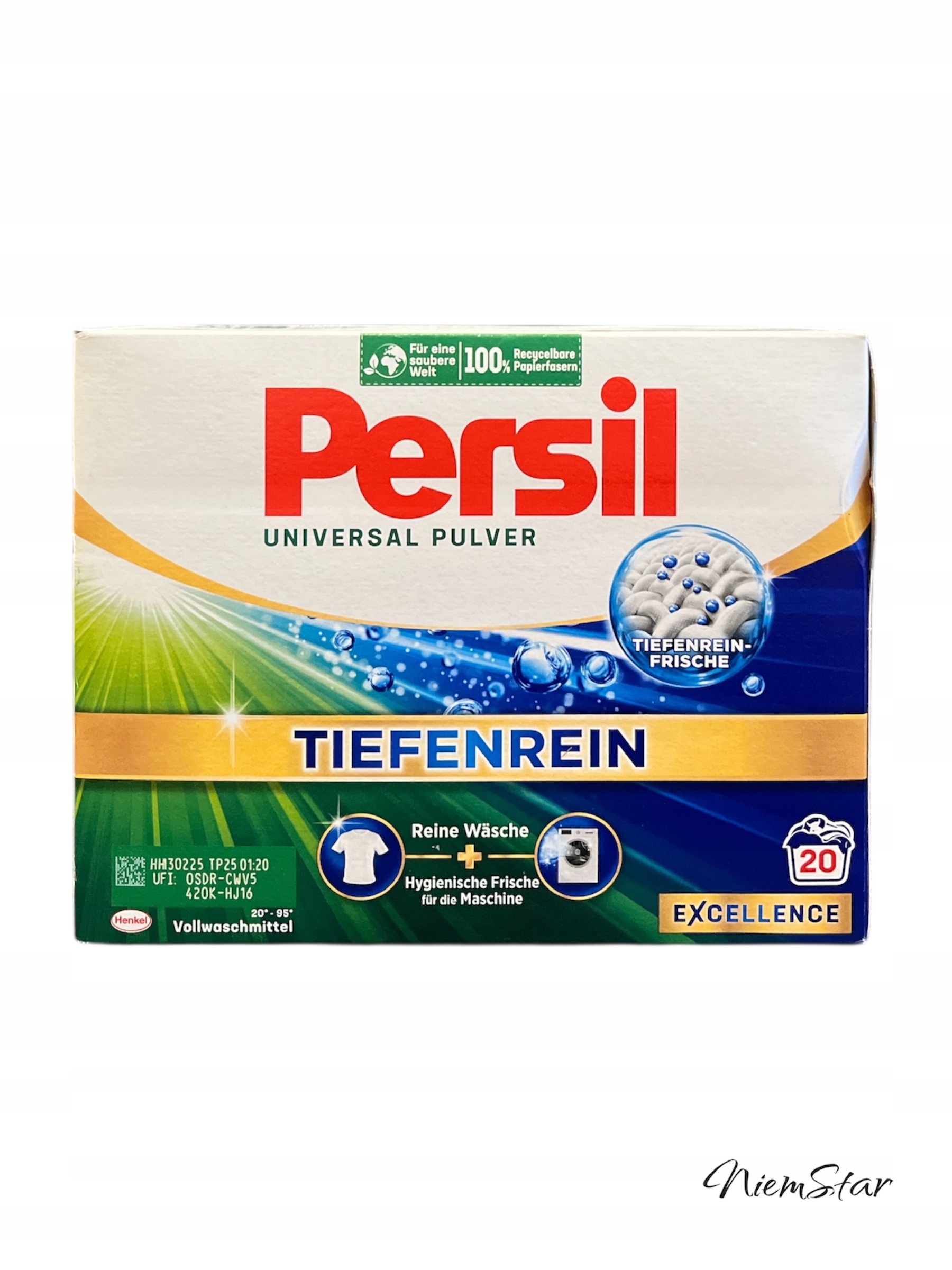 Persil Universal Tiefenrein - Proszek 20 prań 1.26 kg - obrazek 2