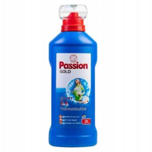Żel do Prania Sport Ubrań Tkanin Passion Gold 3w1 55 Prań 2 l