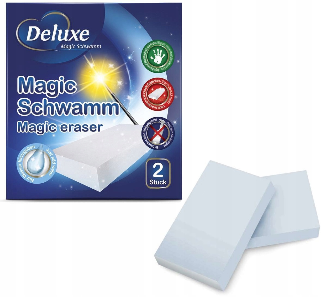Deluxe Magic magiczna gąbka 2 sztuki - obrazek 4