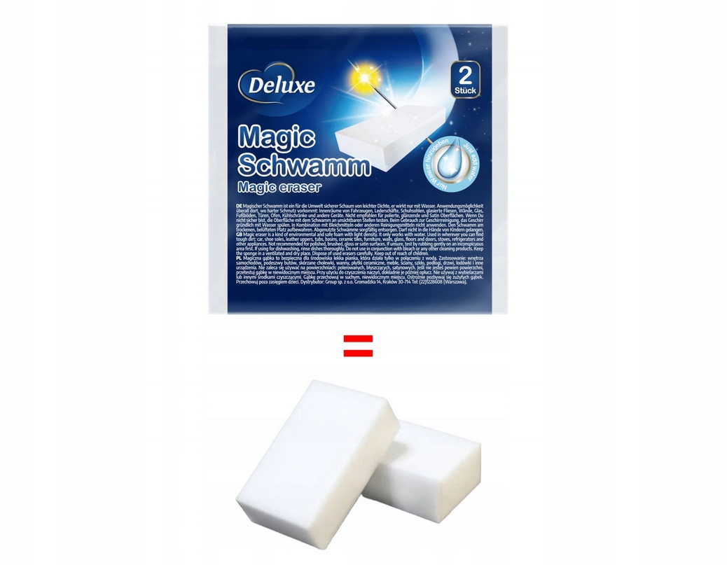Deluxe Magic magiczna gąbka 2 sztuki - obrazek 2