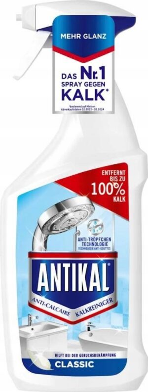 Antikal Classic – Silny Odkamieniacz do Łazienki i Armatury