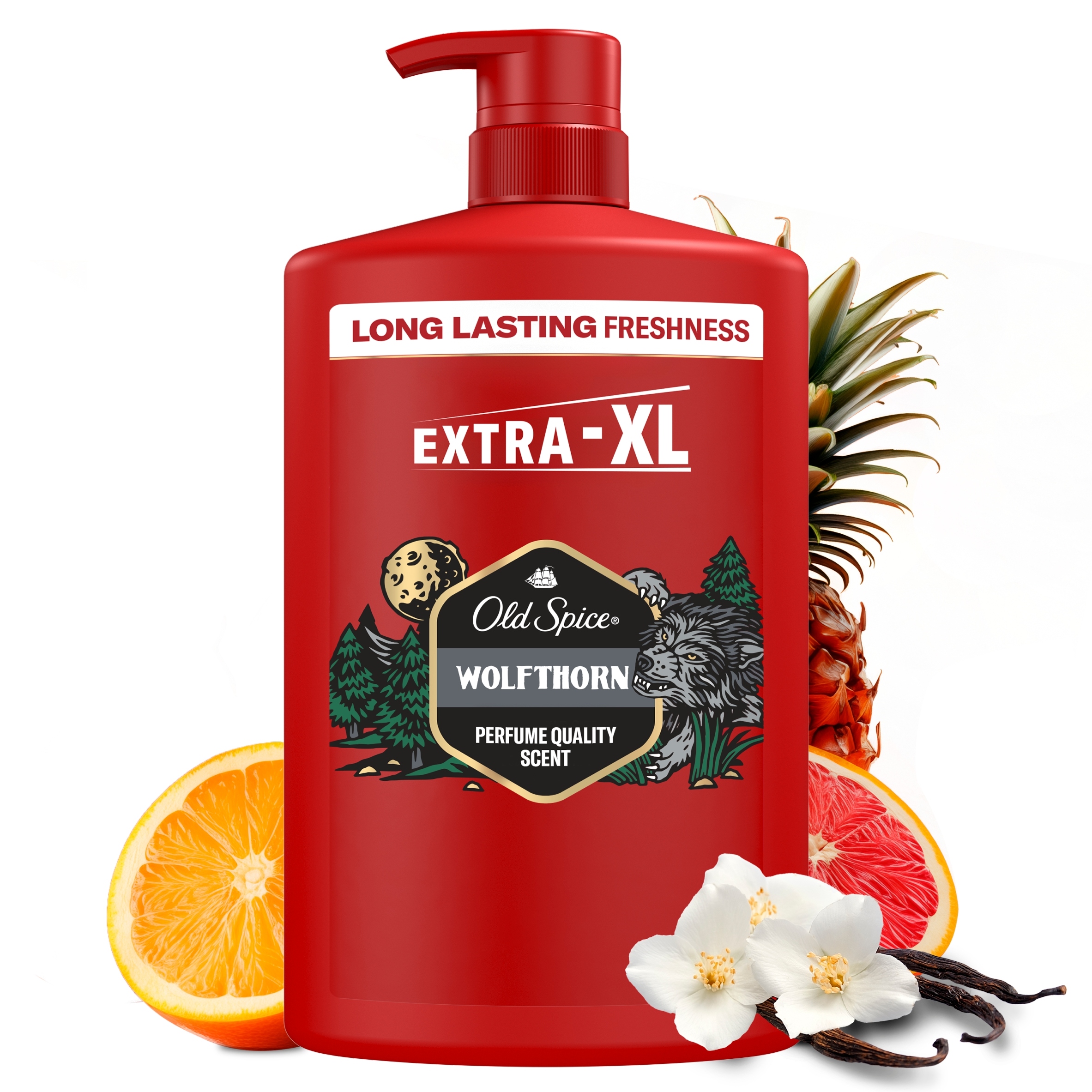 Old Spice Żel pod prysznic pompka 3w1 Wolfthorn 1L