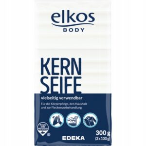 ELKOS KERNSEIFE 3X100G DE - MYDŁO SZARE KOSTKA