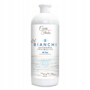 Płyn do prania białego włoski Corri d'Italia Bianchi 1 litr - 40 prań