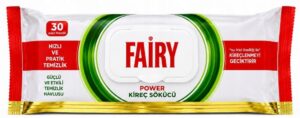 FAIRY Power Chusteczki Czyszczące Odkamieniające 30 szt Do Łazienki