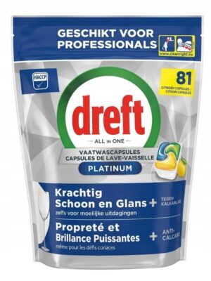 Dreft tabletki do zmywarki cytrynowe 81szt