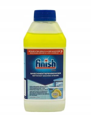 Finish Lemon Płyn Do Czyszczenia Zmywarek cytrynowy 250 ml