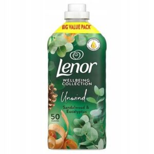 LENOR FABRIC SOFTENER SANDALWOOD & EUCALYPTUS 50sc 1,65L - PŁYN DO PŁUKANIA