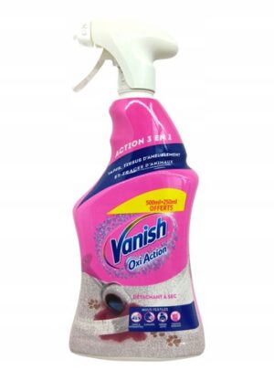 Vanish Odplamiacz do Dywanów i Tapicerek 900 ml usuwa różne plamy i zapachy