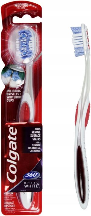 Colgate Szczoteczka Optic White 360 Medium 1 szt