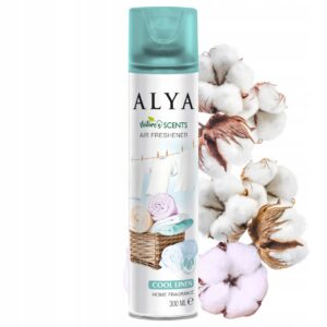 Alya Zapachy Natury Odświeżacz Powietrza Spray Pokój WC Cool Linen 300ml