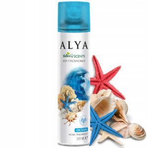 Alya Zapachy Natury Odświeżacz Powietrza Spray do Pokoju WC Dom Ocean 300ml