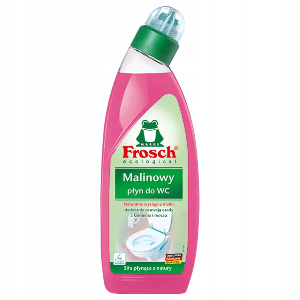 Frosch ekologiczny płyn do czyszczenia WC usuwający kamień malinowy 750ml