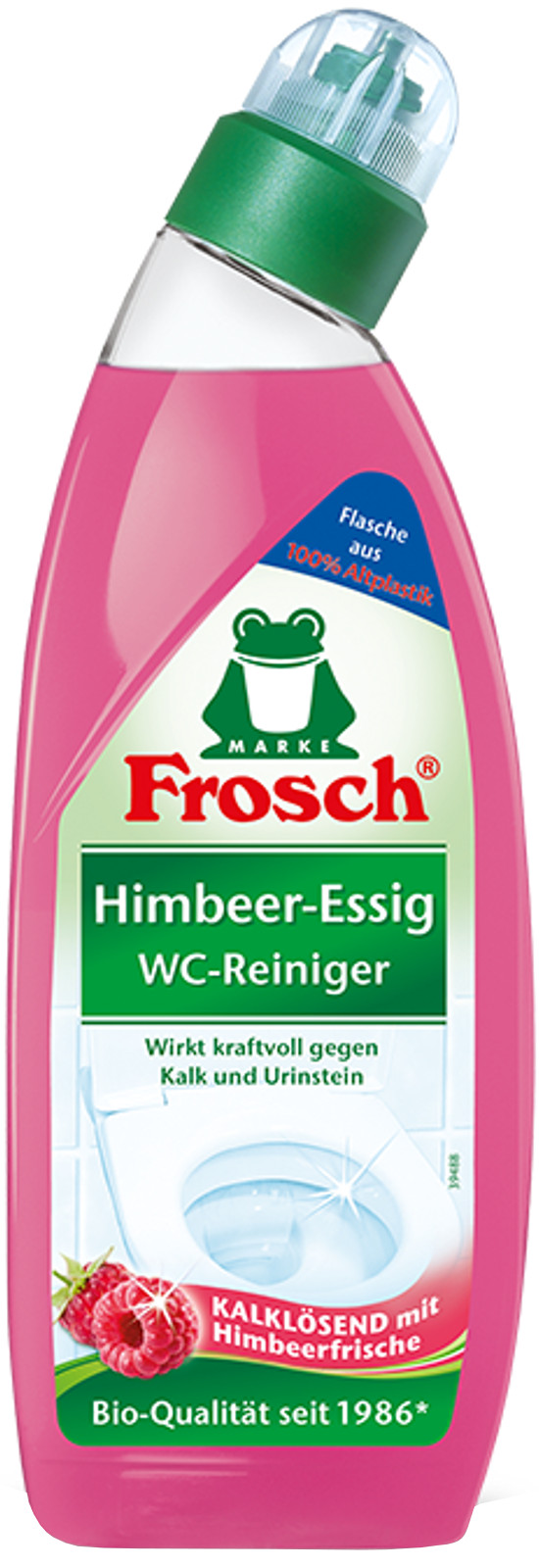 Frosch ekologiczny płyn do czyszczenia WC usuwający kamień malinowy 750ml