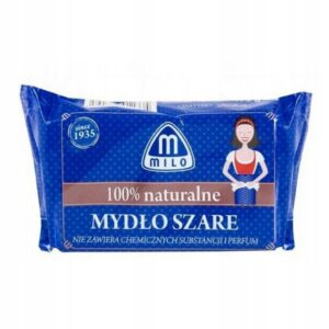 Mydło szare w kostce naturalne Milo bezzapachowe hipoalergiczne 175 g